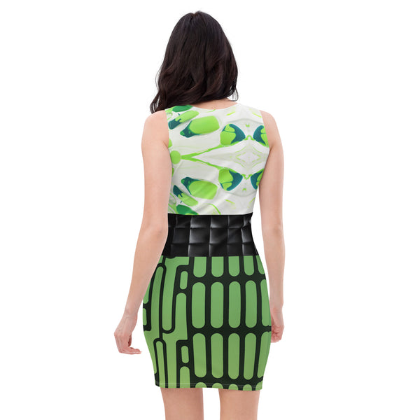 Bodycon dress in eye colors