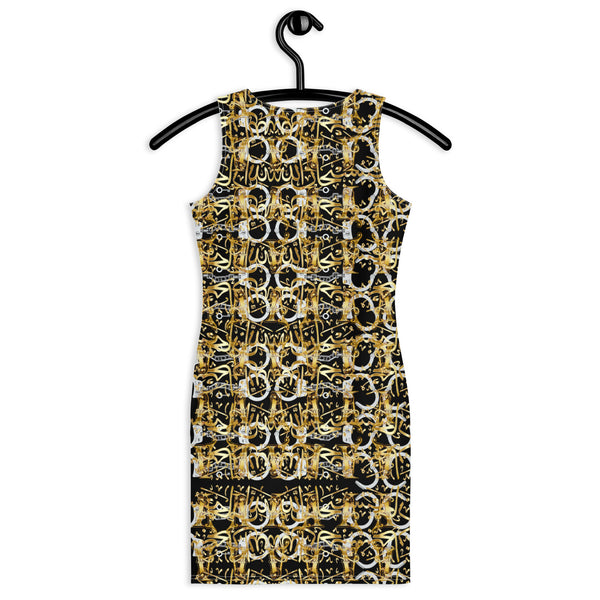 Bodycon dress in eye colors