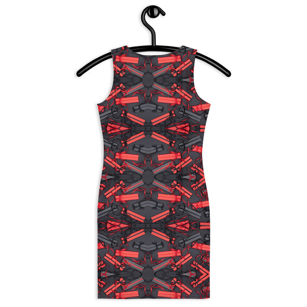 Bodycon dress in eye colors