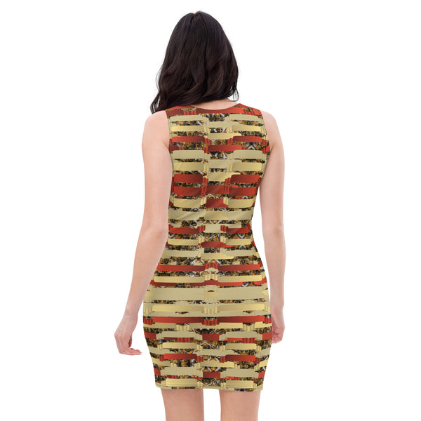 Bodycon dress in eye colors