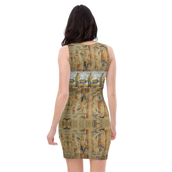 Bodycon dress in eye colors
