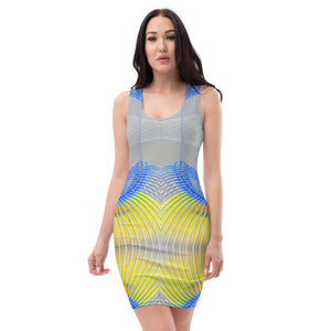 Bodycon dress in eye colors