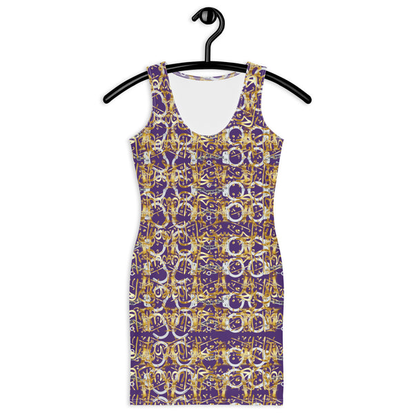 Bodycon dress in eye colors