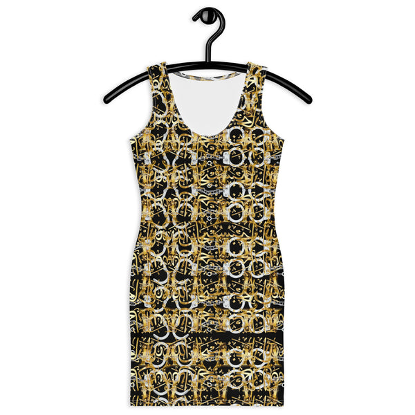 Bodycon dress in eye colors