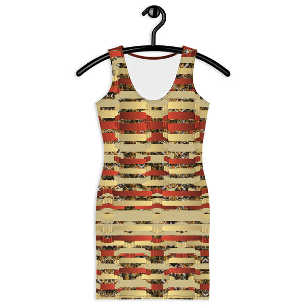 Bodycon dress in eye colors