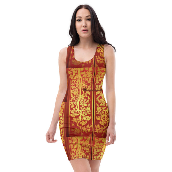 Bodycon dress in eye colors