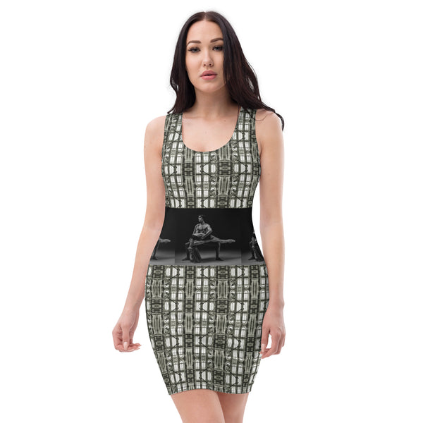 Bodycon dress in eye colors