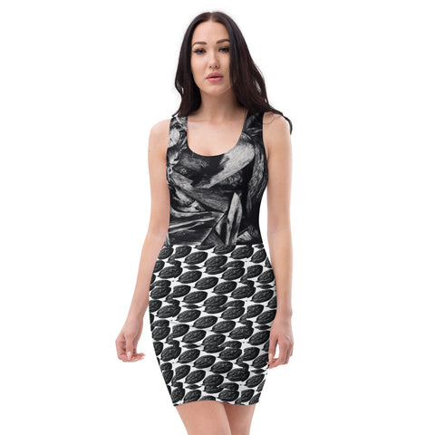 Bodycon dress in eye colors