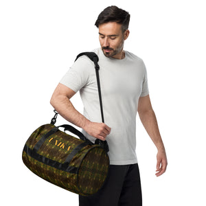 Hazel eyes inspired all-over print gym bag