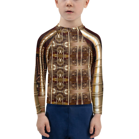 Kids Rash Guard in Eye Colors