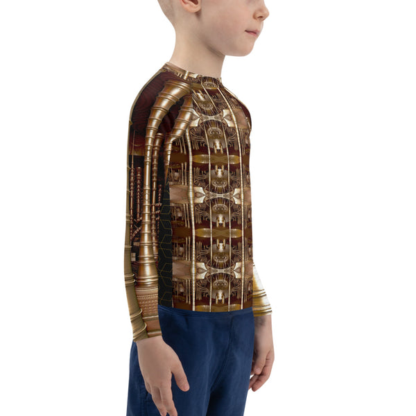 Kids Rash Guard in Eye Colors