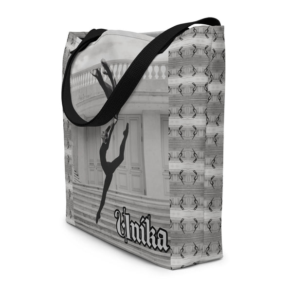 All-Over Print Large Tote Bag In Eye Colors