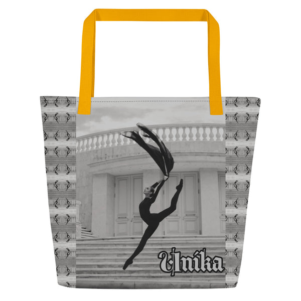 All-Over Print Large Tote Bag In Eye Colors