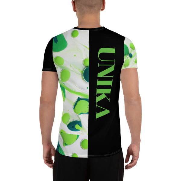 All-Over Print Men's Athletic T-shirt in Eye Colors