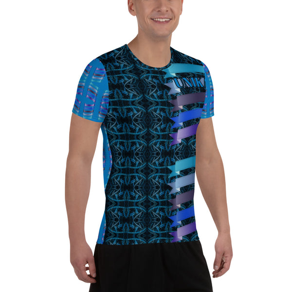 All-Over Print Men's Athletic T-shirt in Eye Colors