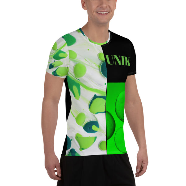 All-Over Print Men's Athletic T-shirt in Eye Colors