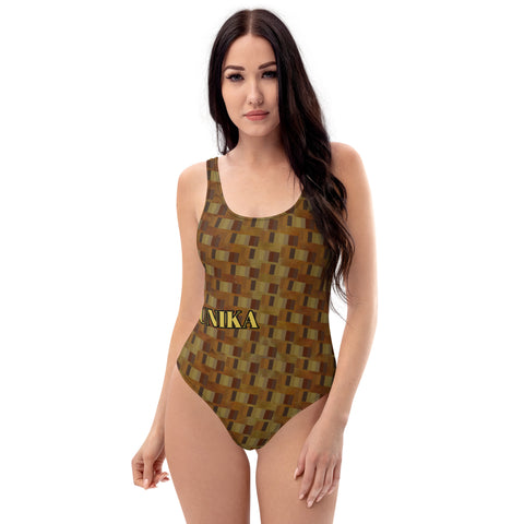 One-Piece Swimsuit in Eye Colors