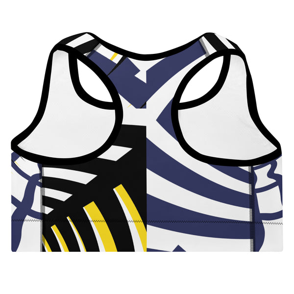 Padded Sports Bra in Eye Colors