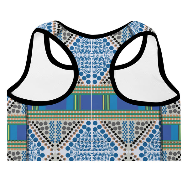 Padded Sports Bra in Eye Colors