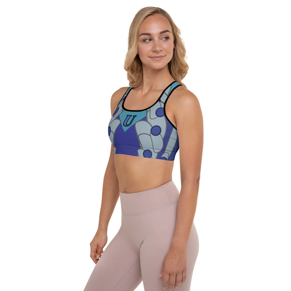 Padded Sports Bra in Eye Colors