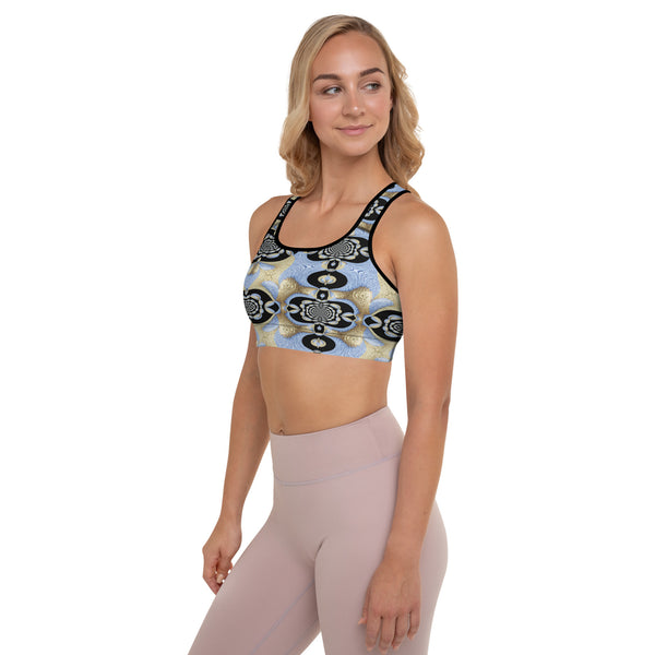 Padded Sports Bra in Eye Colors
