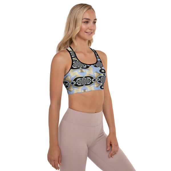 Padded Sports Bra in Eye Colors