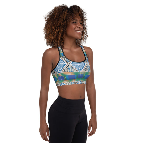 Padded Sports Bra in Eye Colors