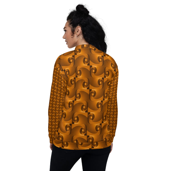 Unisex Bomber Jacket in Eye Colors