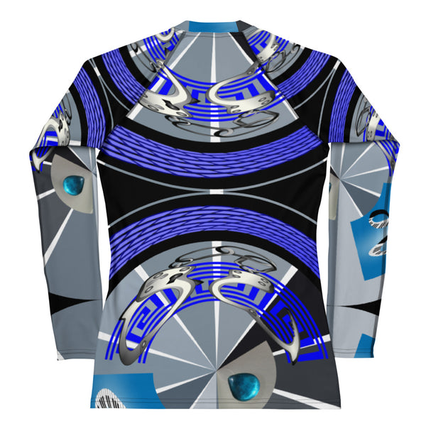Women's Rash Guard in Eye Colors