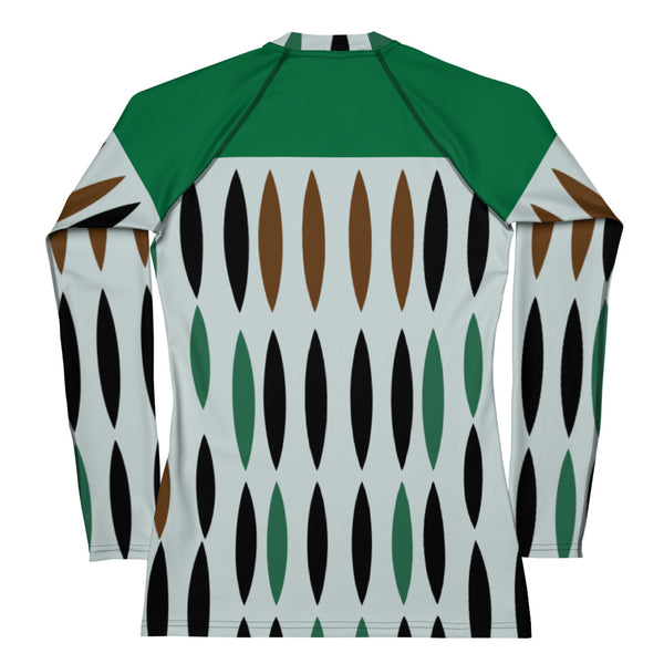 Women's Rash Guard in Eye Colors
