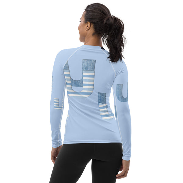 Women's Rash Guard in Eye Colors