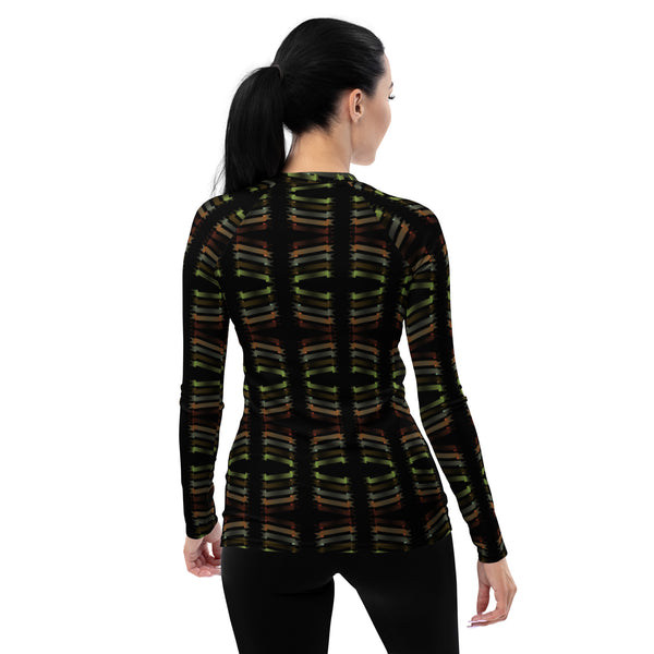 Women's Rash Guard in Eye Colors