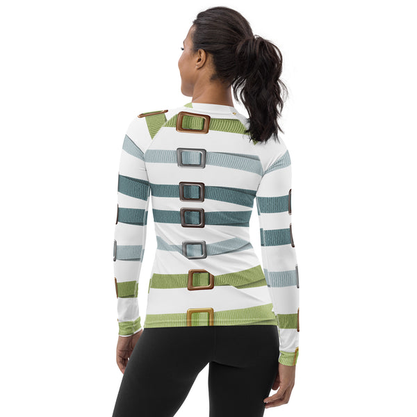 Women's Rash Guard in Eye Colors