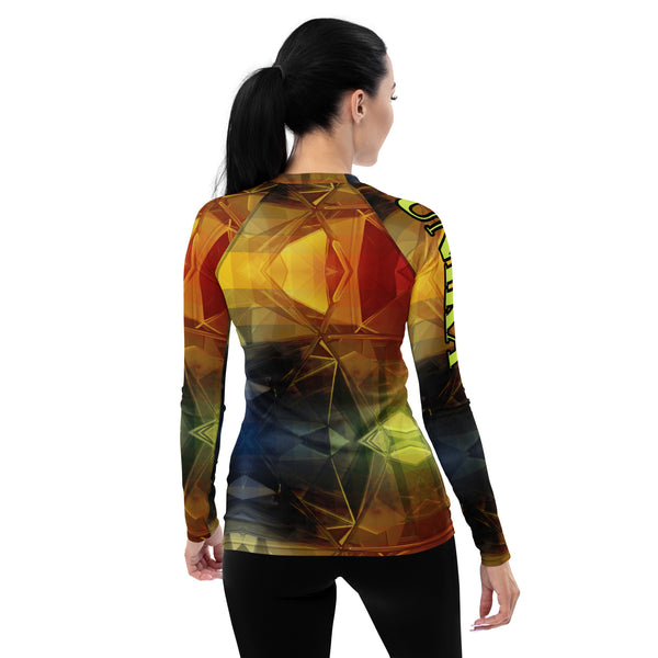 Women's Rash Guard in Eye Colors
