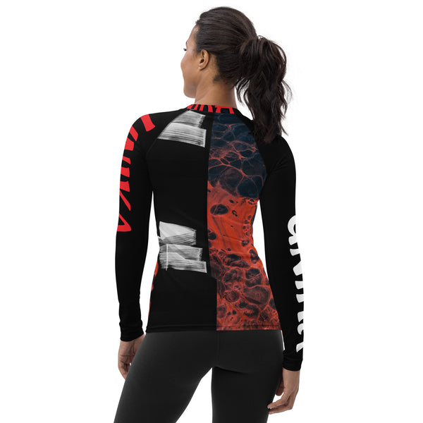 Women's Rash Guard in Eye Colors