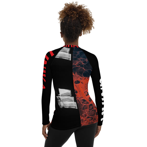 Women's Rash Guard in Eye Colors