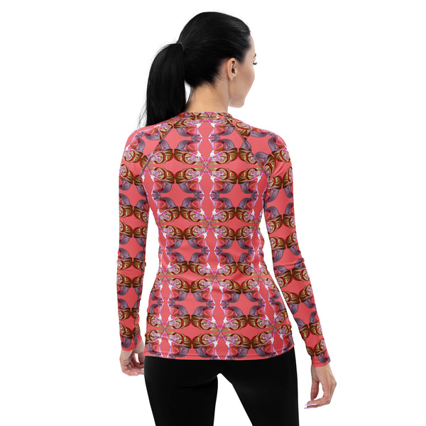 Women's Rash Guard in Eye Colors