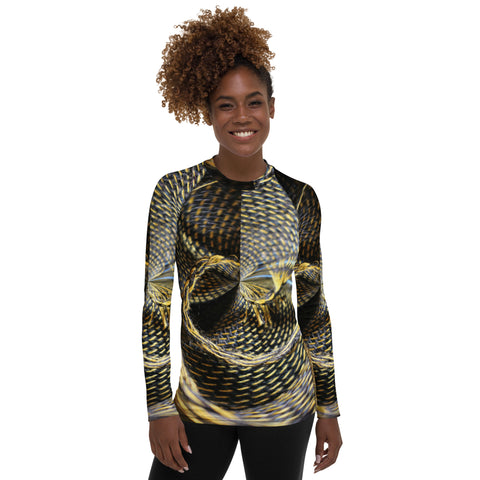 Women's Rash Guard in Eye Colors