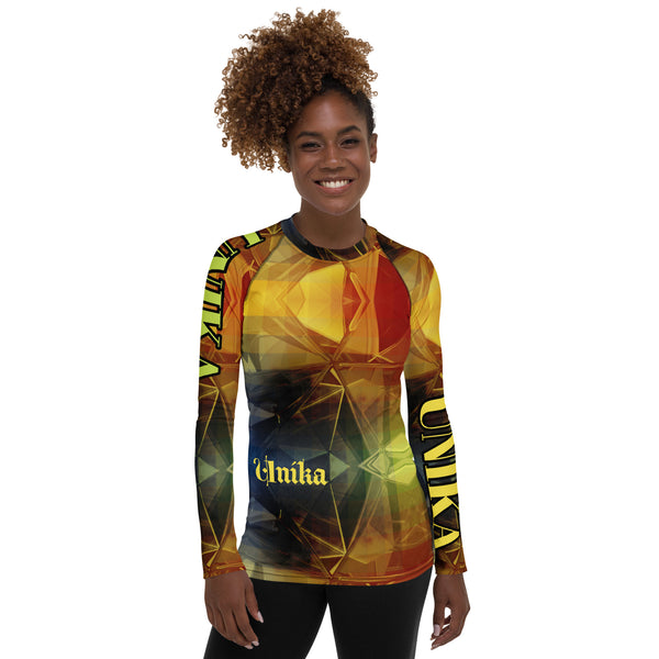 Women's Rash Guard in Eye Colors