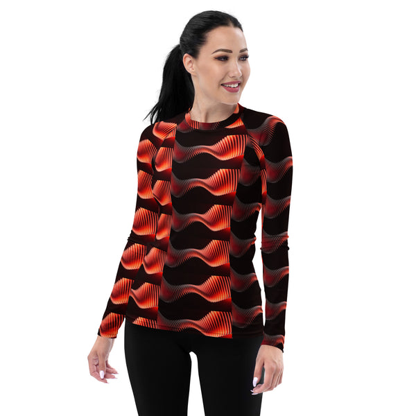 Women's Rash Guard in Eye Colors