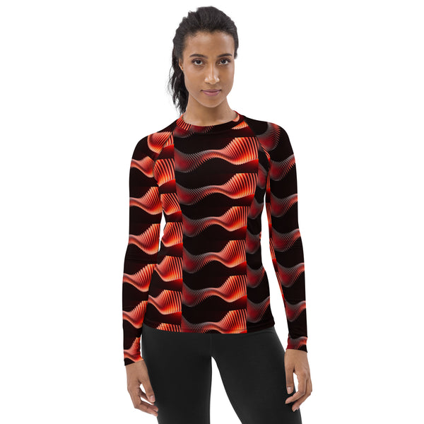 Women's Rash Guard in Eye Colors
