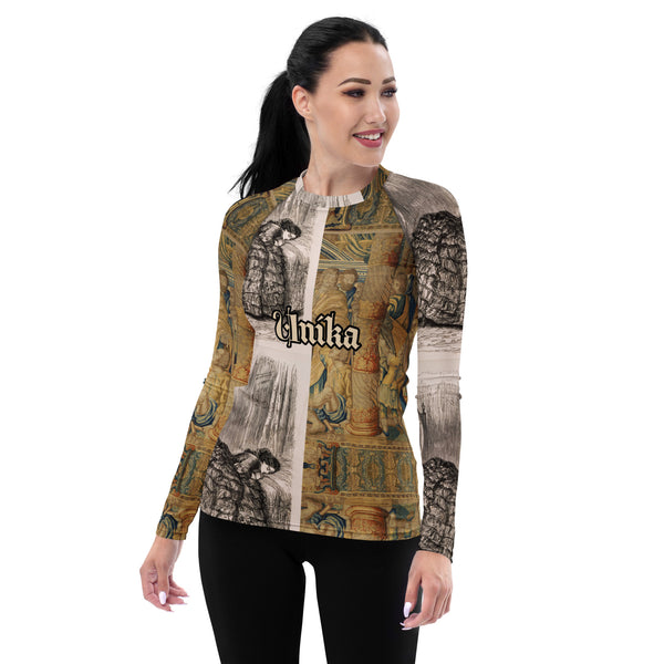 Women's Rash Guard in Eye Colors