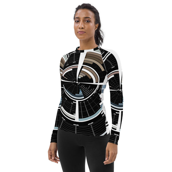 Women's Rash Guard in Eye Colors