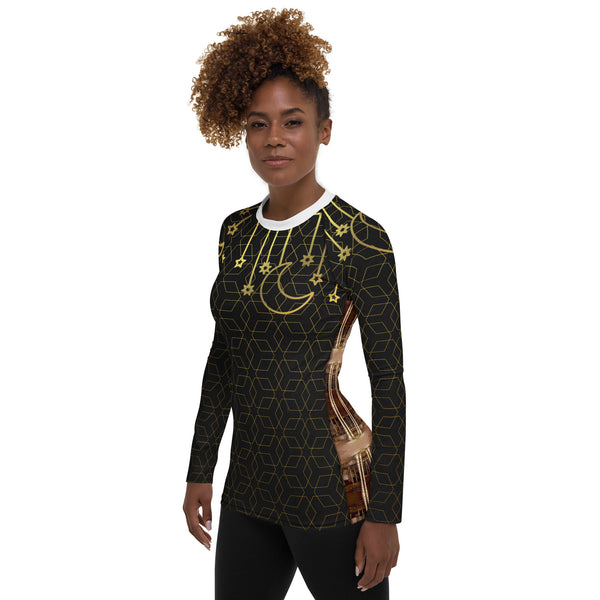 Women's Rash Guard in Eye Colors