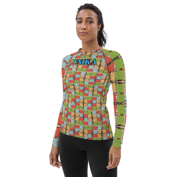Women's Rash Guard in Eye Colors