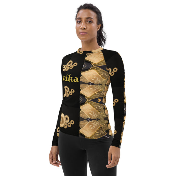 Women's Rash Guard in Eye Colors
