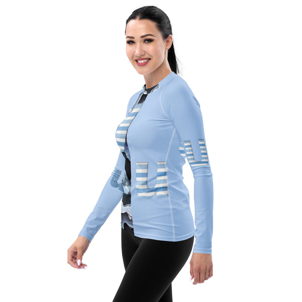 Women's Rash Guard in Eye Colors