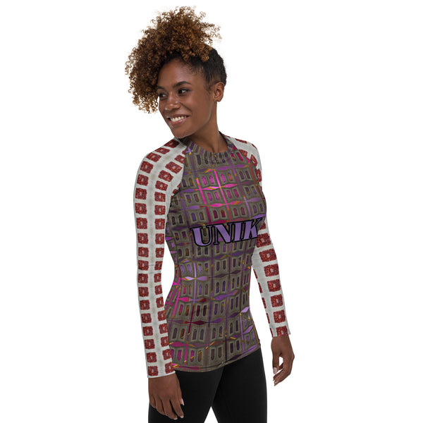 Women's Rash Guard in Eye Colors