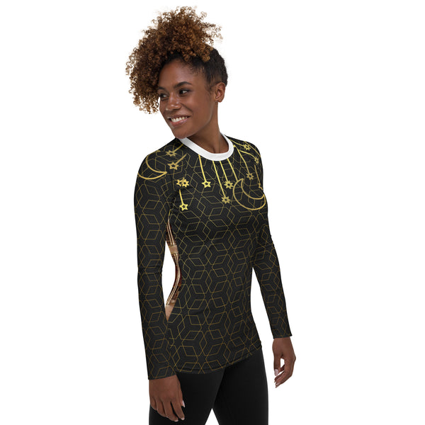 Women's Rash Guard in Eye Colors