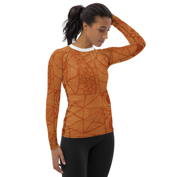 Women's Rash Guard in Eye Colors